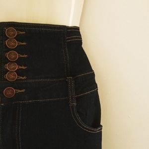 Fashion 2 luv a line jean skirt.